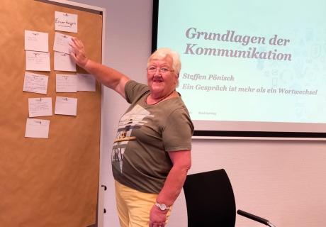 Marion Kerker im Seminar