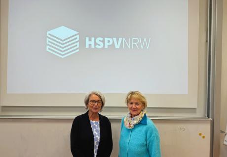 Dr. Gabi Syrbe und Ilse Haase 