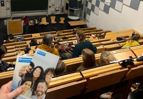 Mitarbeiterin im UniKino