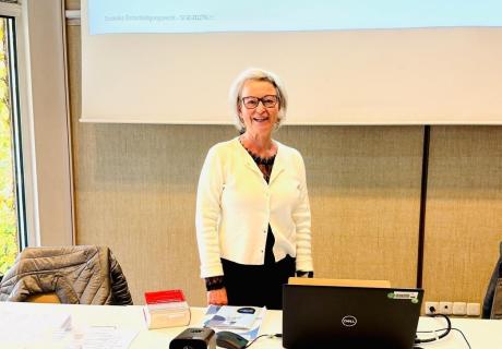 Gabriele Syrbe beim Seminar 